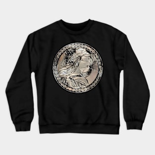 Framed Dream of Vitrail Pour la facade de la Boutique Fouquet Crewneck Sweatshirt